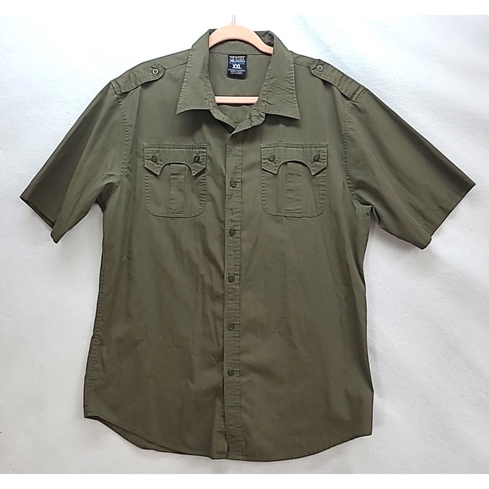 3rd Rail a Zoo York Production Short Sleeve Womens 2X Button‎ Up Top Shirt
